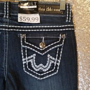 Miss Chic designer Jeans NWT